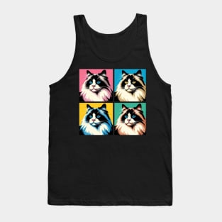 Pixie-bob Pop Art - Cat Lovers Tank Top